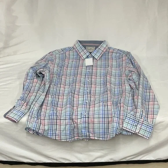 NWT Men’s long sleeve button down Flag&Anthem shirt - Picture 4 of 5